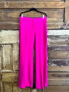NWT- Express Hot Pink Wide-Leg Women's Pants
